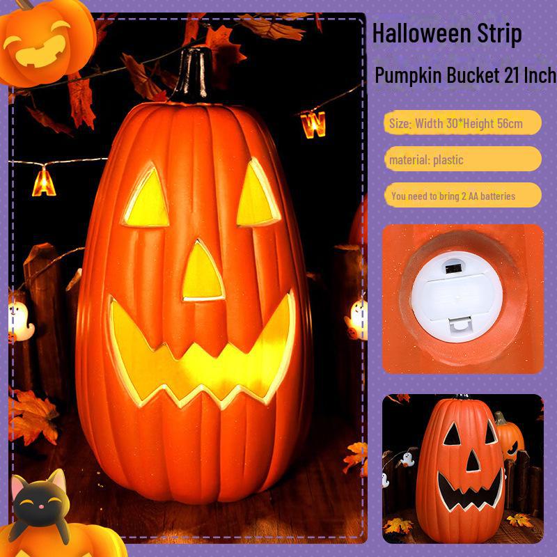 Светодиодный тыквенный фонарь Декор на Хэллоуин для вечеринок и мероприятий
