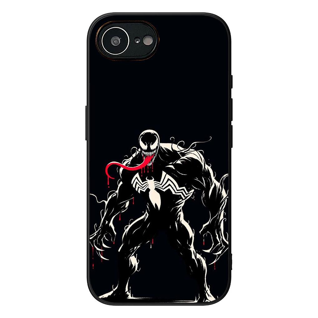 Чехол для телефона Venom Marvel Poster для Samsung Galaxy S22 S21 S20 FE Ultra Plus A35 A36 A55 A37 A33 A34 A57 Мягкий чехол