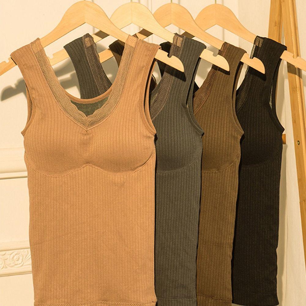 Зимняя одежда Терморубашка Нижнее белье Модный теплый топ для женщин