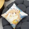 KKobato Anime Pillow Case Cover Square for Decorative Cushion Bed Couch Sofa Classic Style Machine Washable