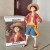 НОВАЯ 28см Аниме Фигурка One Piece Уверенный Улыбающийся Луффи Кукла с Меняющимися Лицами Три Формы Фигурка Действия Модель Игрушки Наборы