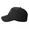 LGBT Gay Pride Rainbow American Flag Baseball Cap Sun Protection Unisex Women's Adjustable Dad Hat Spring Snapback Caps