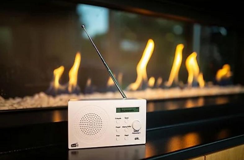 Radio ok. ord 101bt-wt-3 dab white