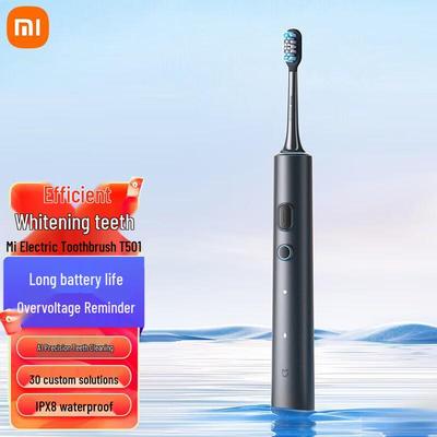 Умная звуковая электрическая зубная щетка Xiaomi T501, китайская вилка (адаптер в комплекте)