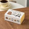 Cartoon Bear Drawer Box DIY Baking Packaging Boxes  for Biscuits Cookies Snowflake Crisps Candies
