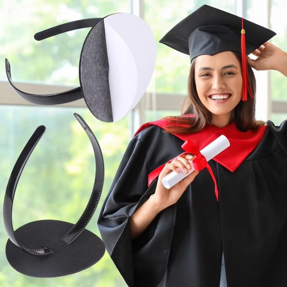 Invisible Anti-fall Hairband Non-Slip Hat Accessories Graduation Cap Headband  Graduation Season
