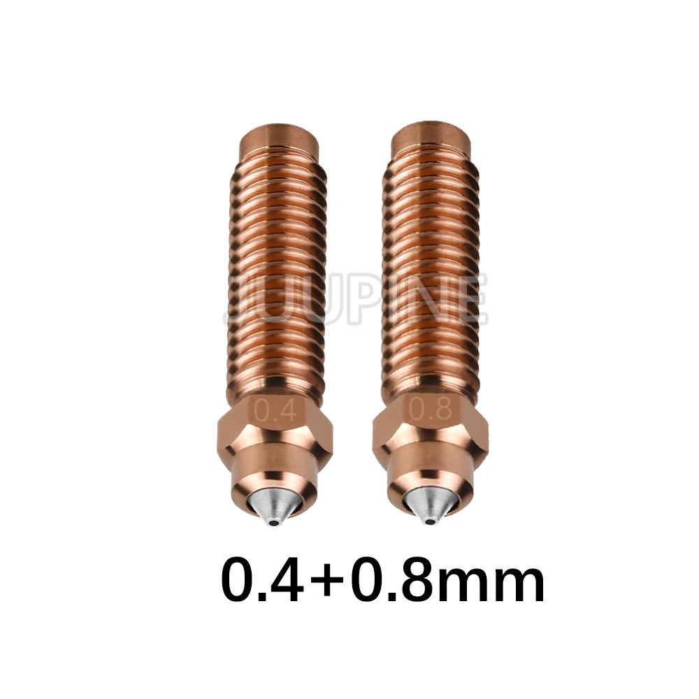 CC CC2 For Elegoo Centauri 0.2/0.4/0.6/0.8 Carbon Hotend Nozzle CC CC2 Chromium Zirconium Copper Bimetallic Nozzle3D Printer