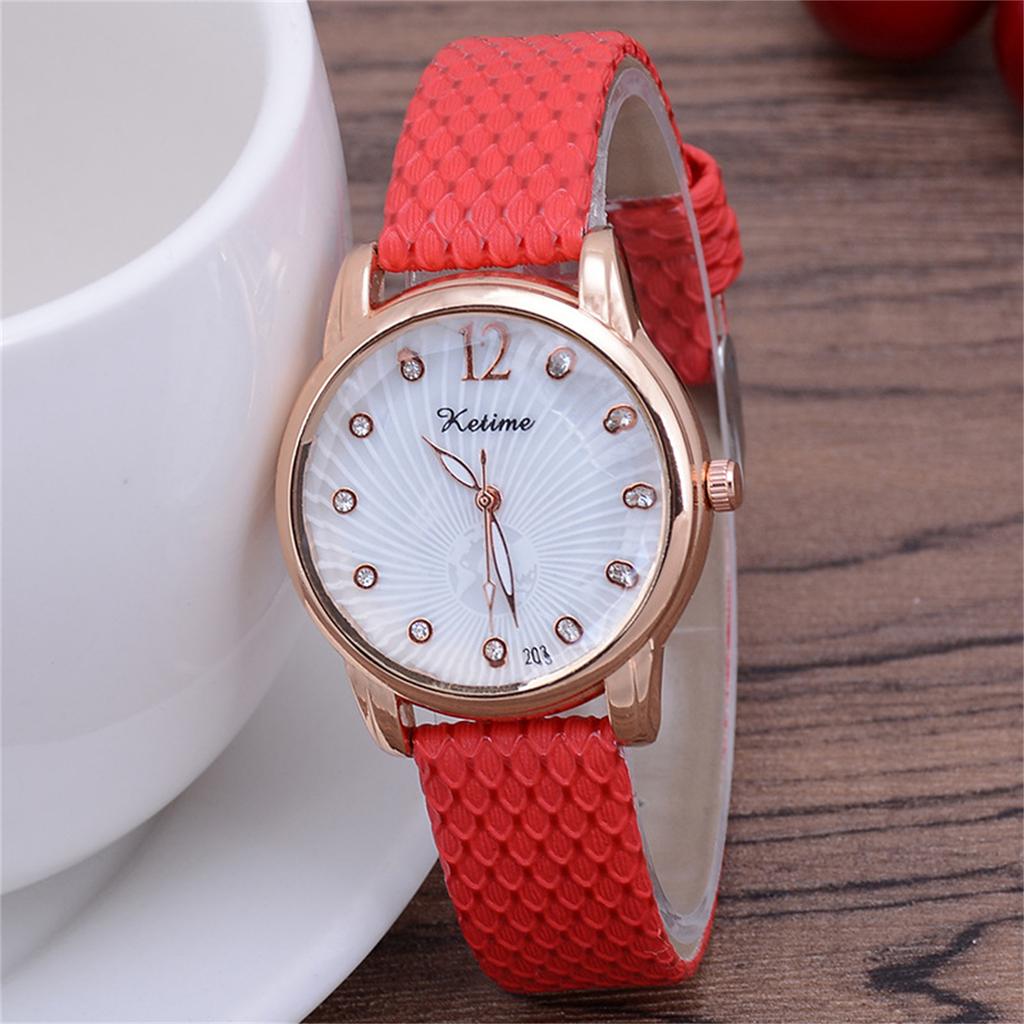 Women Fashion Leather Watch