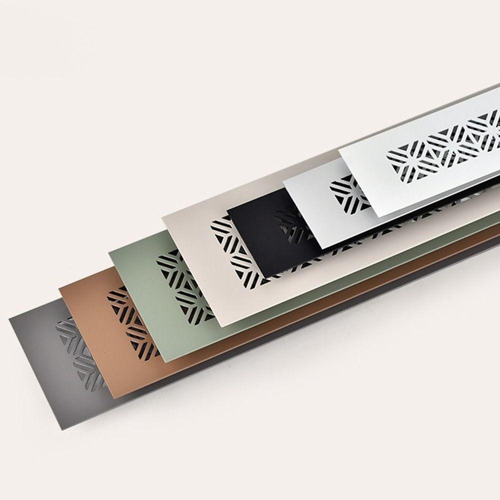 Rectangle Vents Cover Aluminum Alloy Hole Ornaments Ventilator Grille Cover Furniture Hardware
