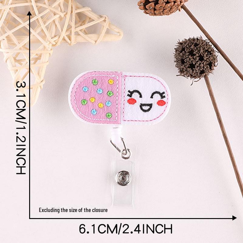 Вышитый бейдж и нашивка на одежду - легко вытягиваемая пряжка для врачей и медсестер