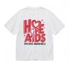 Men's Trend Comfy Classic T-Shirt Star Accented HIV Awareness Graphic Design Tee