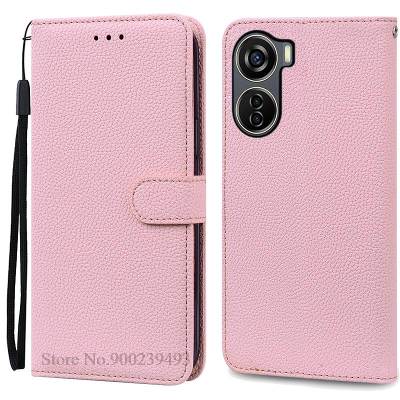 Для ZTE Blade V40 Design Чехол Кошелек Кожаный Чехол-книжка Для ZTE Blade V40 Design Чехол Подставка Книжка Чехол Coque Fundas