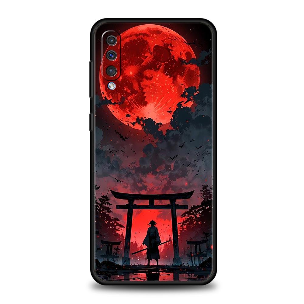 Японский Бусидо Самурай Чехол для телефона Для Samsung Galaxy A56 A36 A26 A34 A17 A16 A06 A14 A12 A54 A72 A22 A20e A52 A50 A40 A32Чехол