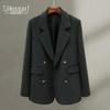 Women's Wool Blend Lapel Coat