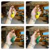 Fruit Shape Lemon Keychain Fresh Design Handbag Pendant New Key Ring