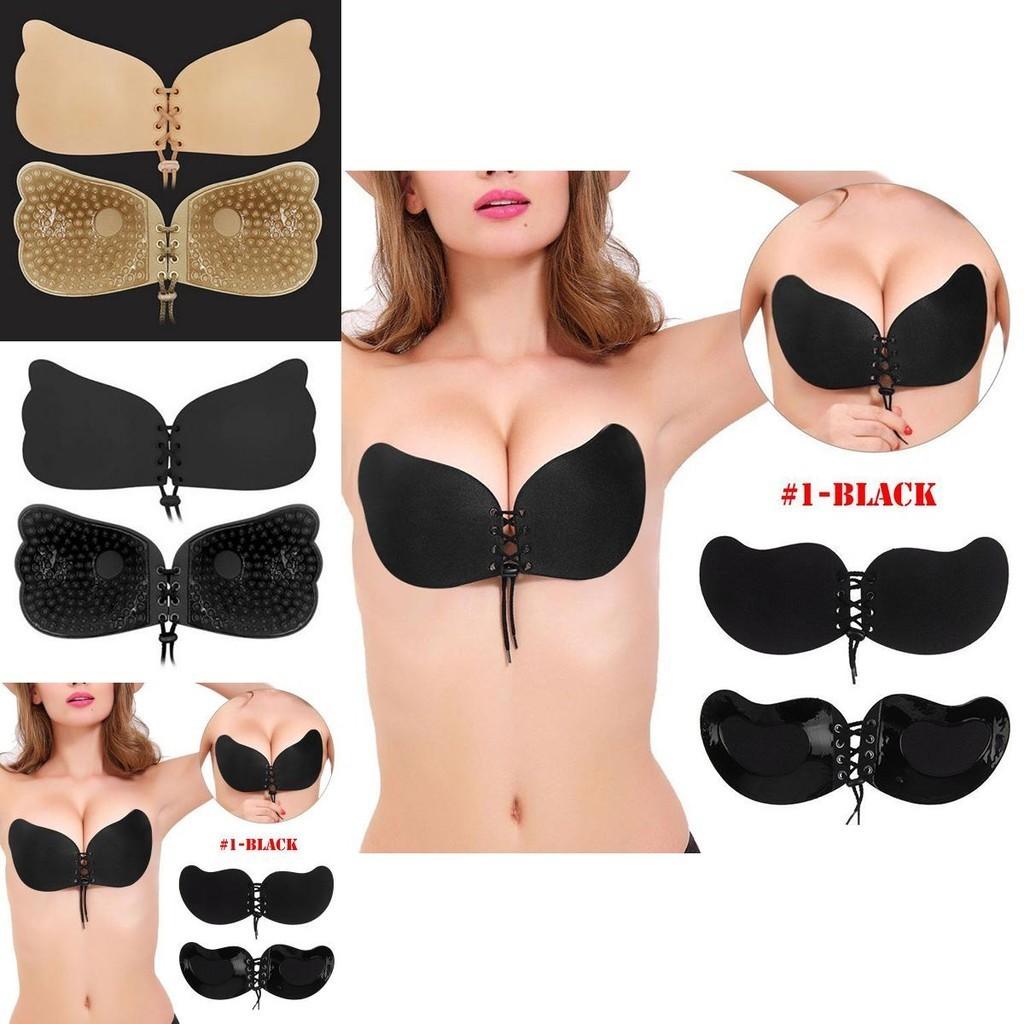 Women Sexy Lingerie Silicone Adhesive Stick On Magical Push Up Invisible Bra For Ultimate Comfort And Support