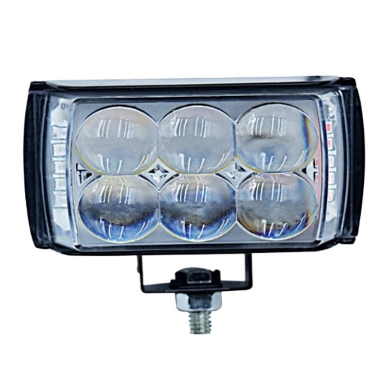 Дополнительные фары для мотоцикла Светодиодные ходовые огни для мотоцикла 2000 люмен 6 светодиодов Мощная лампа для мотоцикла Дорожный Ночной Туринг