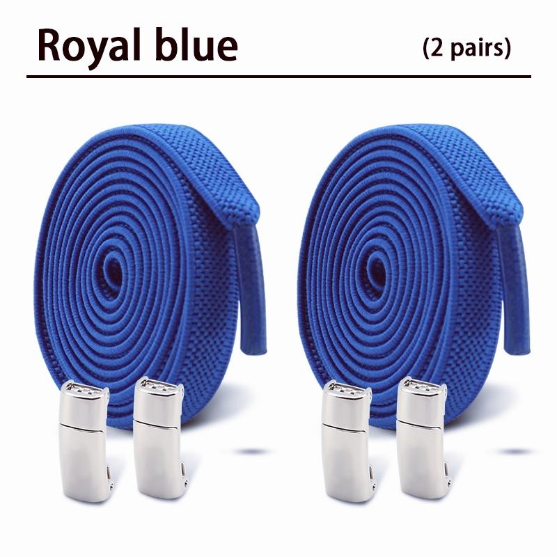 Магнитные шнурки без завязок Плоские эластичные шнурки Кроссовки Ботинки Без завязывания Шнурки Резинки для обуви Аксессуары 2 пары