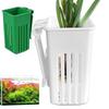 Slotted Drainage Aquatic Plant Cup Plastic Fish Tank Plant Holder  Aquarium Planting