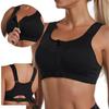 Women Zipper Sports Bra Shockproof Tank Top Yoga Underwear for Sporty Women Plus Size Bodybuilding Run Sport Bras Intimates