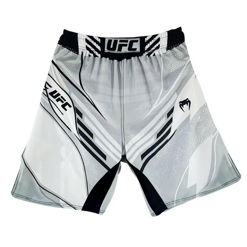 MMA Boxing Shorts Men Women Muay Thai Training Pants 5-Point Fighting With Stretch Fabric