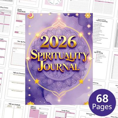 2026 Чисто английский духовный дневник-планировщик