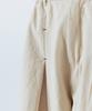 ANGLAN Unbalance Long Tuck Balloon Pants - Ivory