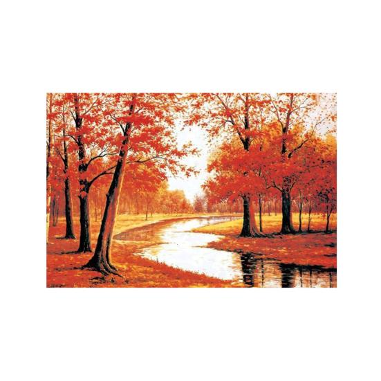 Caihezhi 1000 шт., пазл для взрослых и детей, головоломка, дерево, река, пейзаж, декомпрессионная игра, игрушка в подарок