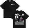 Rapper Anuel AA Rhlm 2 Album 2025 Tour T-shirts Men Women Fashion Hip Hop High Street Cotton Sweatshirt Streetwear Plus Size