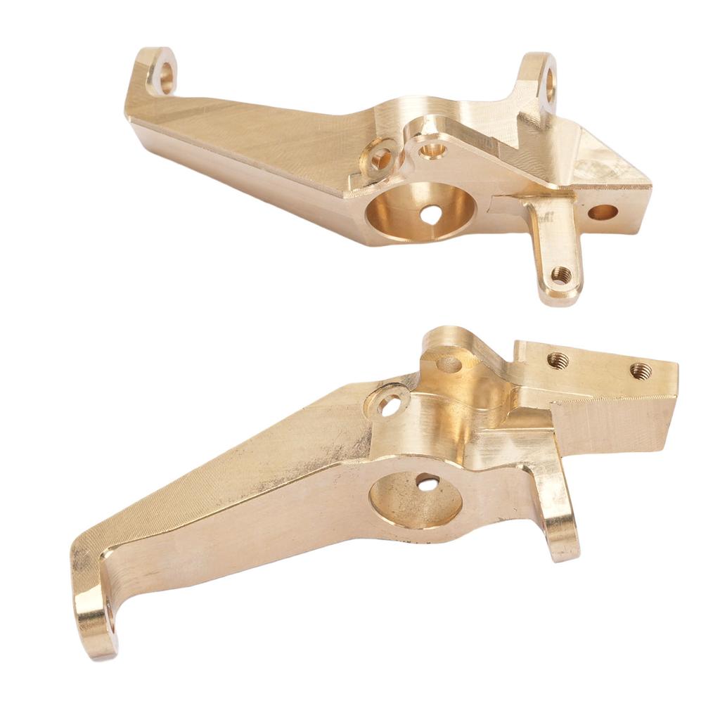 RC Steering C Hub Stable Wear Proof RC Caster Mount C Hub Fit Left and Right Pressure Proof Brass for 1/8 RC Cars
