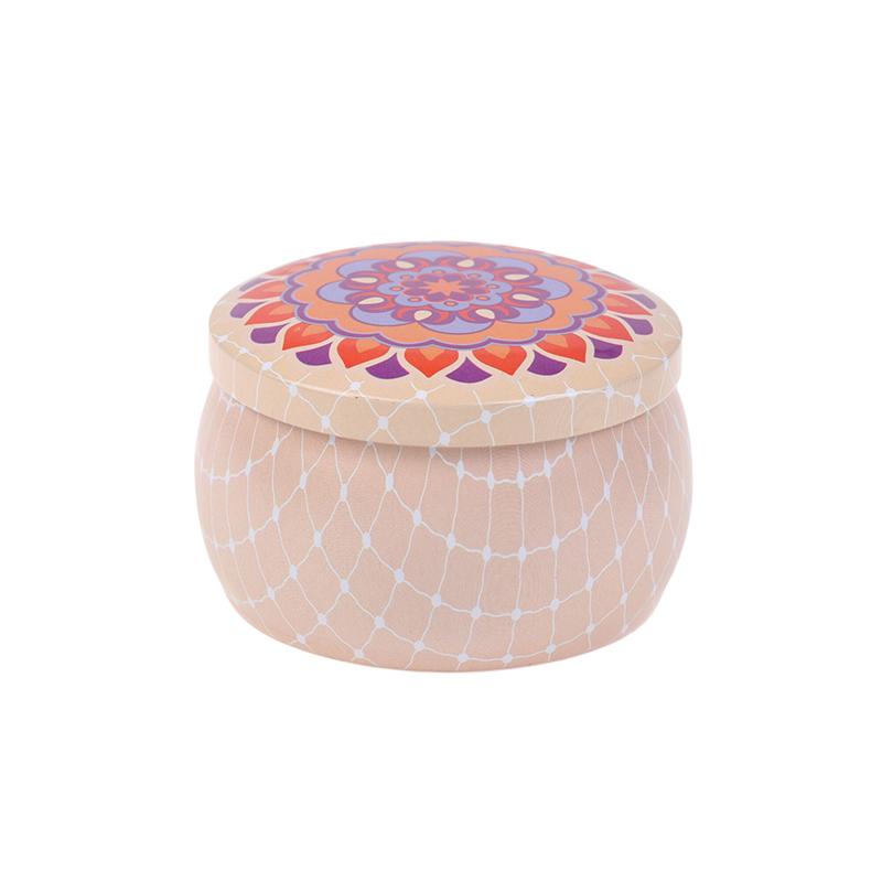 Винтажная жестяная банка для свечей, конфет, печенья, коробка для хранения сухих специй, подходящая для самостоятельного изготовления свечей, косметической мази, Рождество