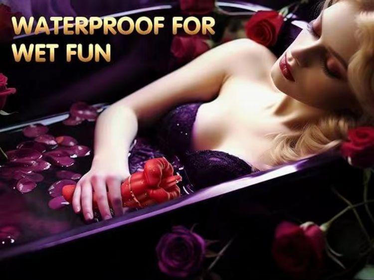 Реалистичный вибратор для языка 10-скоростной стимулятор клитора силиконовая игрушка для взрослых для женщин красный стимулятор