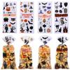 50Pcs Halloween Gift Bags Candy Cookie Packaging Bags Halloween Party Decor Supplies