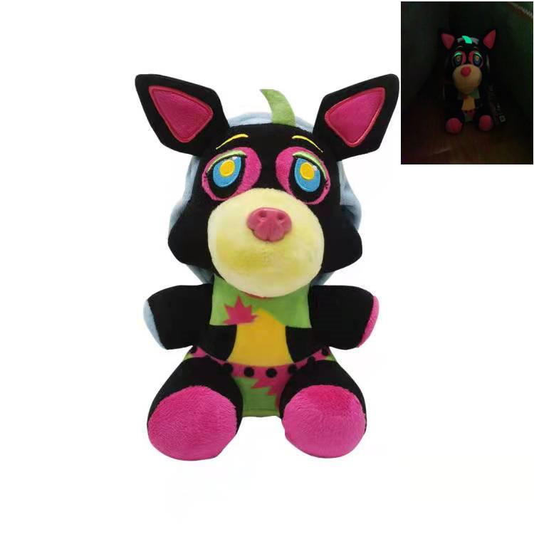 Плюшевая игрушка Сандрап из Fnaf Светящаяся в темноте Функции безопасности для детей и коллекционеров