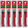Pilot Frixion Ball Slim Other Color Refills 0.5mm Red LFBTRF30EF3R 3 Pieces X 5 Pack Set