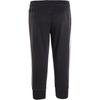 Adidas Sport Leisure Series Striped Comfortable Skin-Friendly Knitted Sports Pants Women Pants Black S97107