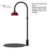 Micro Landscape Plant Growth Lamp with Timmer Height Adjustable Flicker Free Sunlight-like Spectrum Indoor LED Plant Lamp