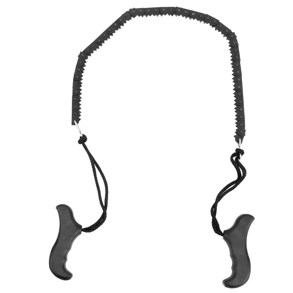 Уличная бензопила, портативная ручная карманная ферромарганцевая пила для выживания на открытом воздухе в кемпинге