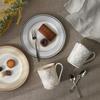 Тарелка-кружка Noritake 395cc 22см Trefolio Two Two Костяной фарфор & (Парный набор) Кружка, Тарелка, Золото/Платина, Кружки, Тарелки, Фарфор Золото/Платина, M9722/4945-57