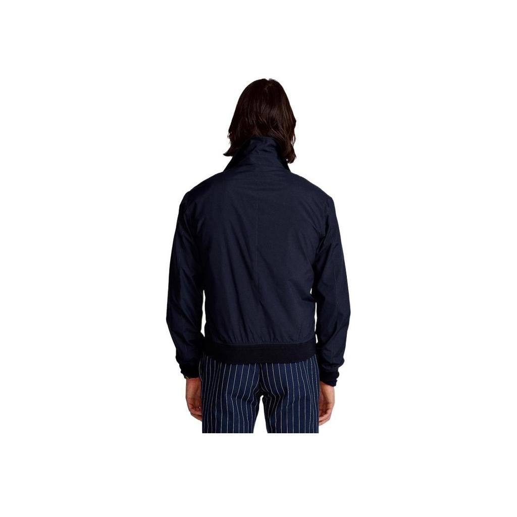 Polo Ralph Lauren FW22 Logo Print Polo Long Sleeve Jacket Men Jacket Navy-Blue MNPOOTW16020541-410