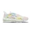 Nike Кроссовки Air Max 97 Устойчивые к истиранию Низкие Беговые Унисекс Белый Розовый Синий 921826-101(Команда252-)
