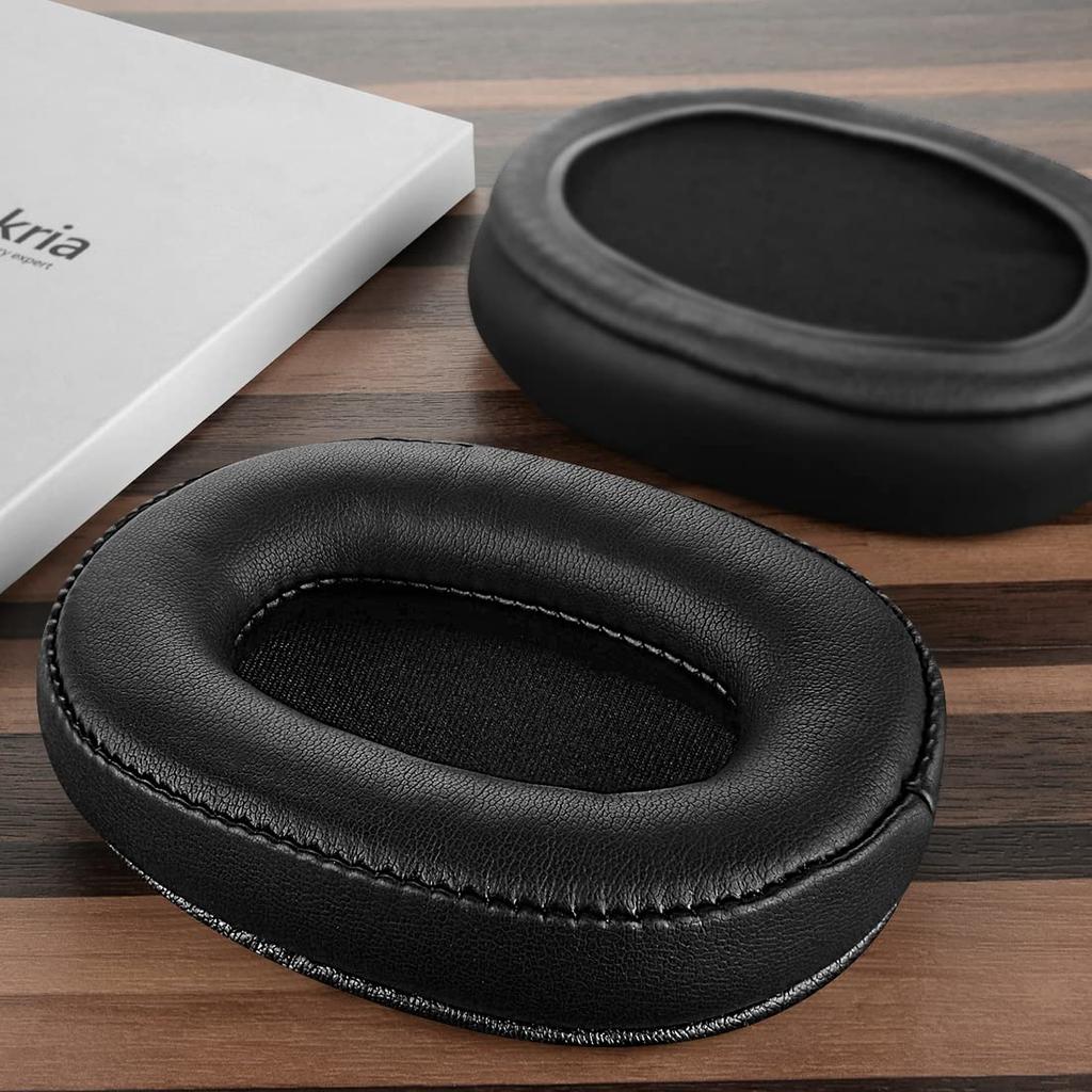 Geekria Ear Pads QuickFit Compatible Pads Compatible with Headphones Pads Cups Audio-Technica ATH-SR9 ATH-DSR9BT ATH-DSR7BT Ear/Ear (Protein