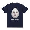 Twilight Eggward Funny Meme T Shirt Edward Cullen Parody Robert Pattinson Humor T-shirts Unisex's Women Cotton Short Sleeve T-shirt