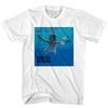Футболка Nirvana 2026 Новый Смайлик Гранж Рок Графика 100% Хлопок Мужская Женская Унисекс Оверсайз 90-е Винтаж Уличная Одежда Топы