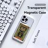 Horro Tribal Tiki Phone Case For iPhone 17 16 15 14 13 12 Pro Max Plus With Magnetic Crystal Clear Case Wireless Charge