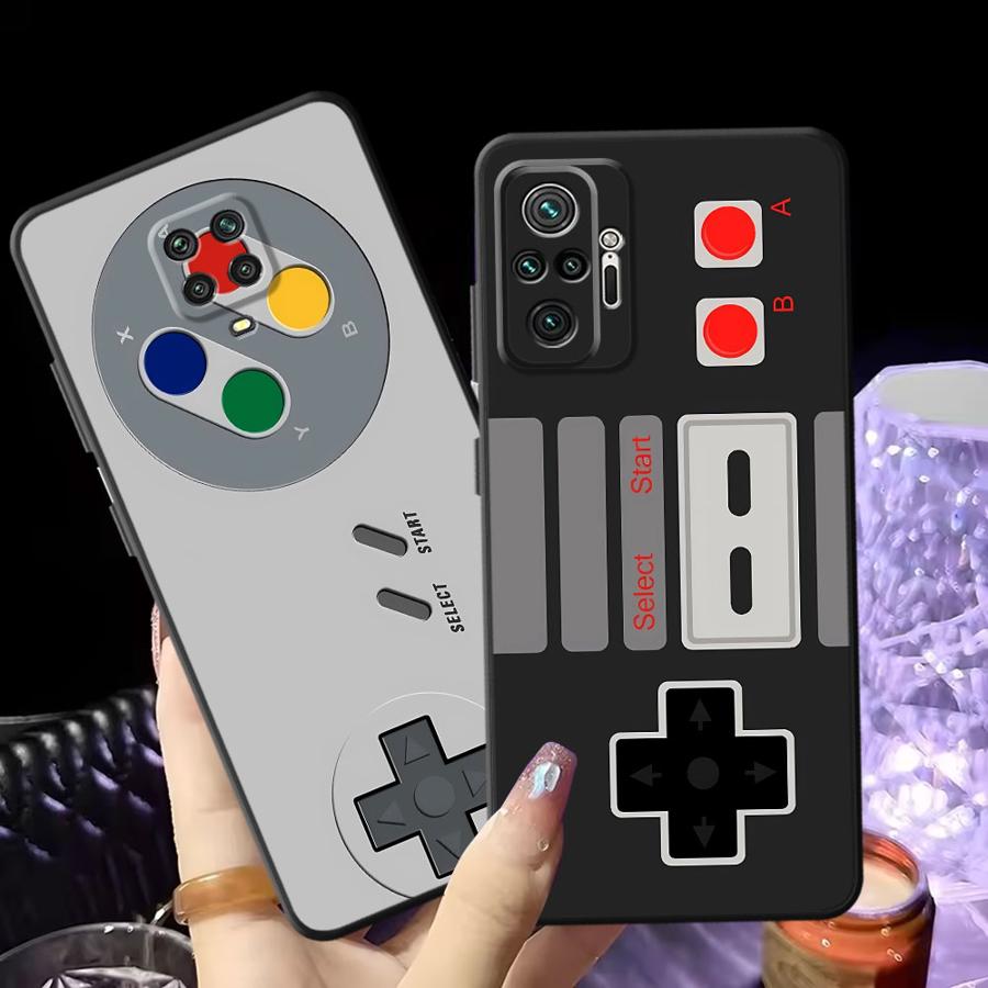 Case for Xiaomi Redmi Note 9 14 10 10S 9S 12 Pro 13 Pro Plus 7 8 11 11s 12s Funda Phone Cover Retro Cameras Games