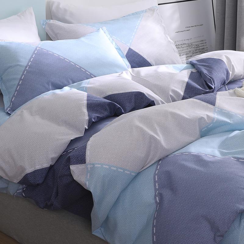 Quilt Cover Single Three-piece Set Four-piece Single Student Dormitory Bedding Autumn and Winter Bed Sheet Quilt Cover Sheet