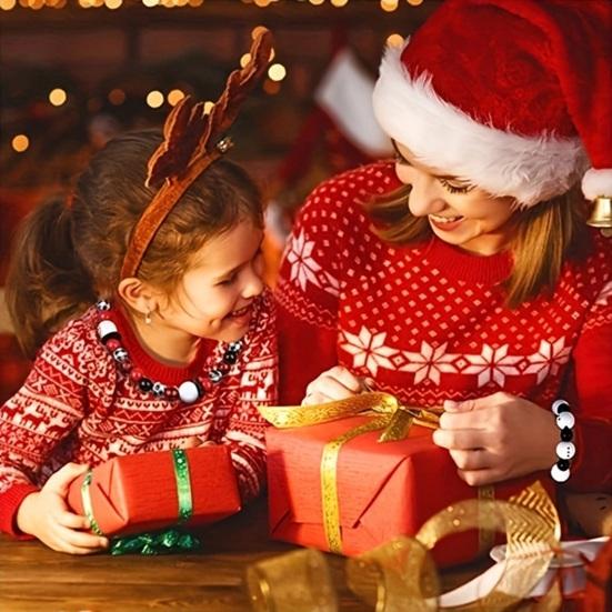 1 комплект рождественских наборов из бисера «сделай сам», цветных экологически чистых праздничных украшений для привлекательного праздничного декора