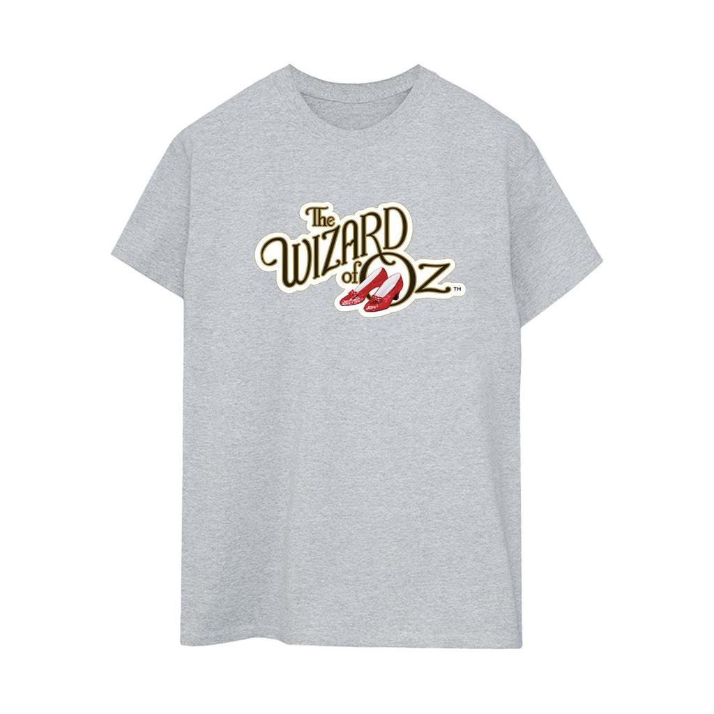 The Wizard Of Oz Womens/Ladies Shoes Logo Cotton Boyfriend T-Shirt