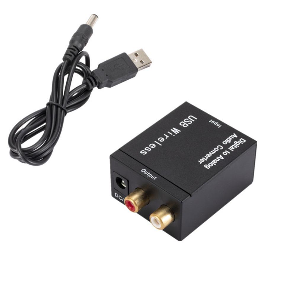 RL Audio Цифро-аналоговый аудиоконвертер SPDIF для усилителя ЦАП ATV для ТВ/DVD/звукового динамика